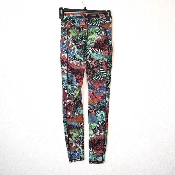 Lululemon Fast & Free Zen Clash Multi Tight Leggings Size 2 - Picture 6 of 10